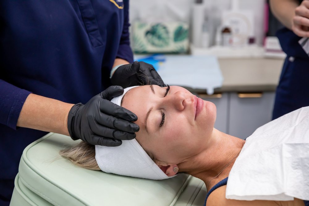 A treatment in progress