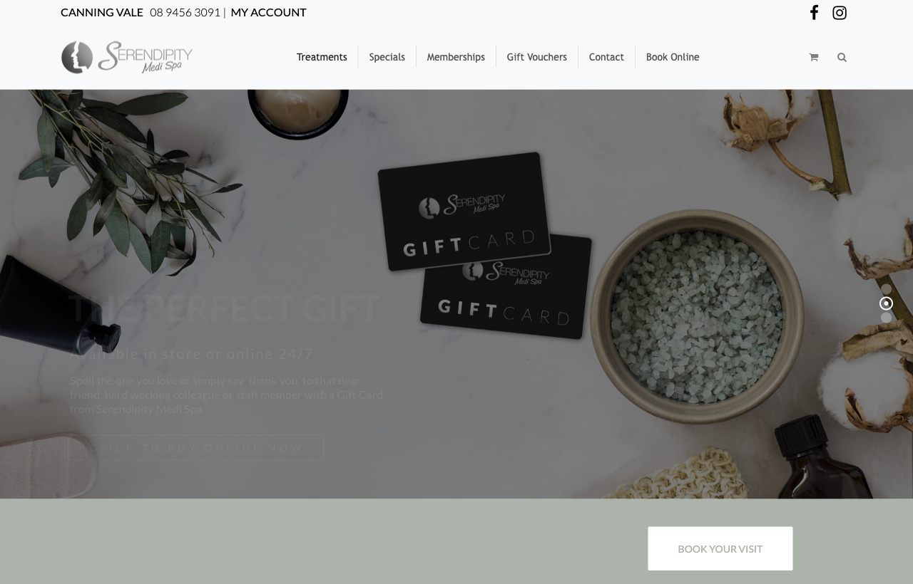 serendipitymedispa.com.au current homepage